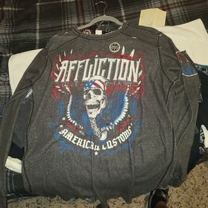 Affliction Reversable Longsleeve